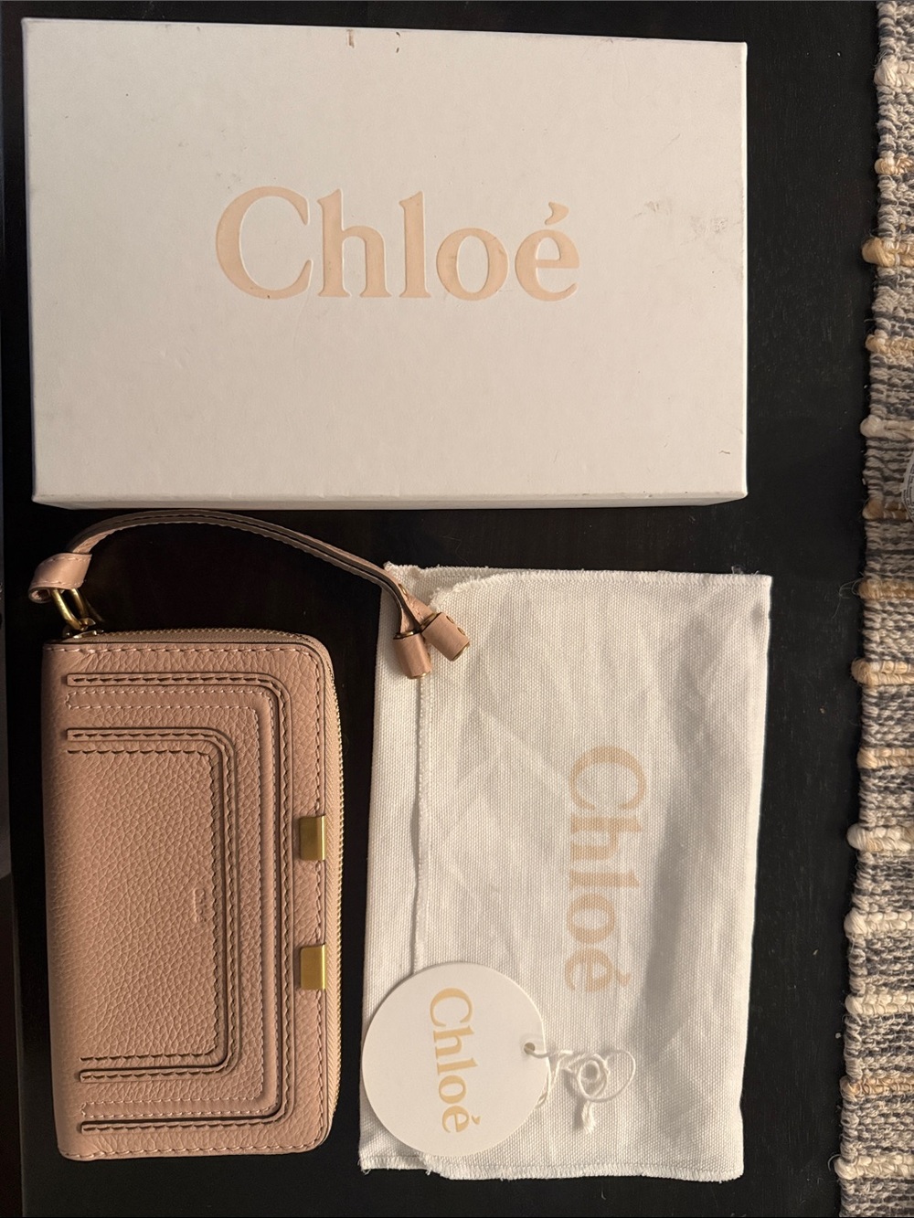 Chloe Long Zippy Wallet
